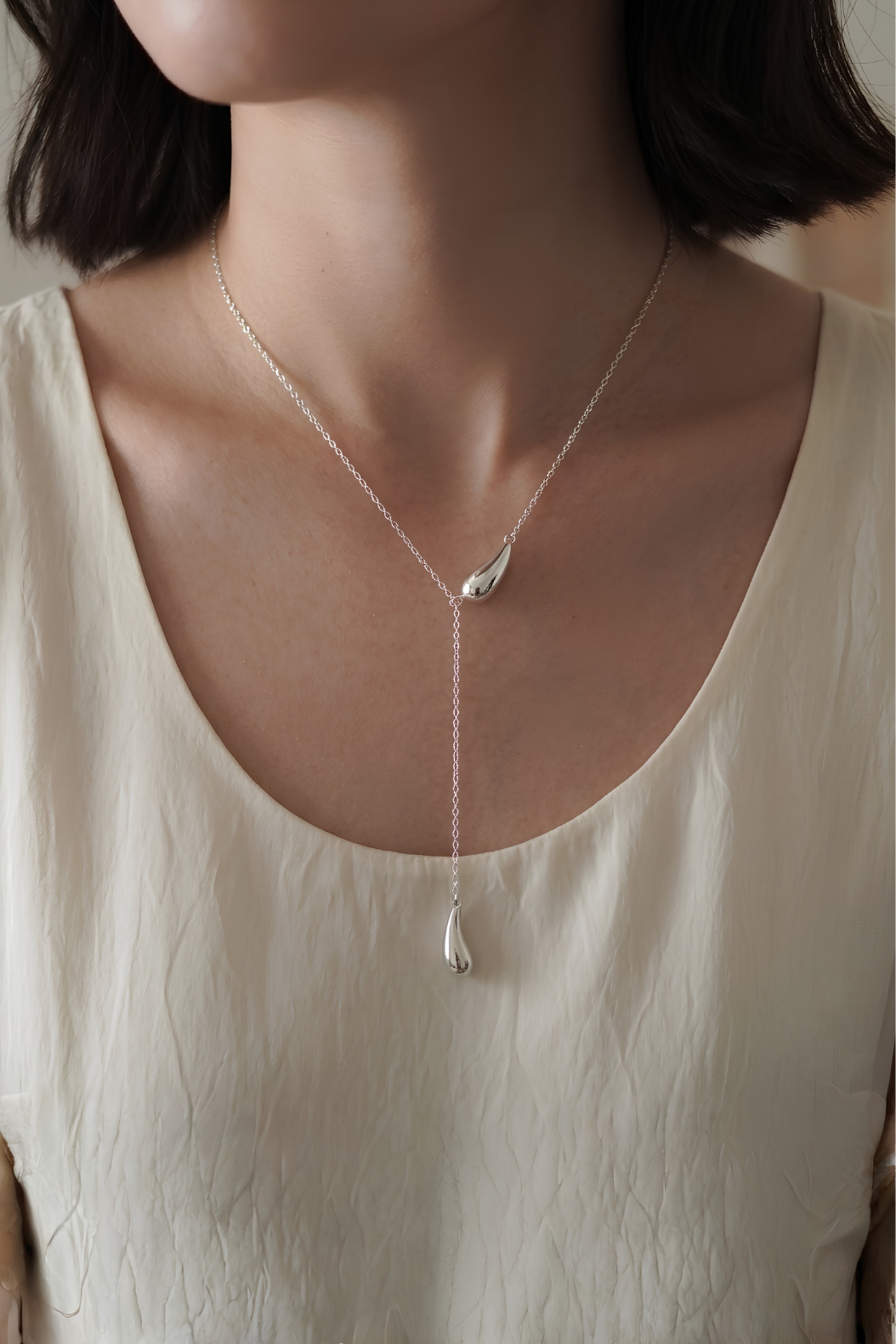 Solo Drop Necklace 水滴Y字項鏈