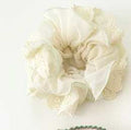 Scrunchie 髮圈 米白蕾絲