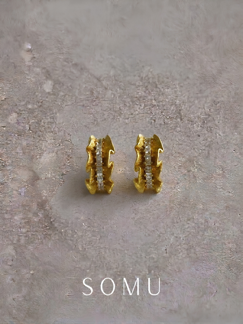 Flare Hoop Earrings
